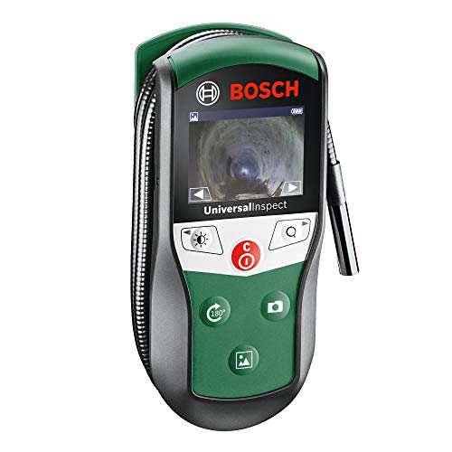 Bosch Inspektionskamera UniversalInspect (Ø8mm Endoskopkamera für hochwertige und farbige Bildaufnahmen mit flexiblem 0,95m Kabel und integriertem Speicher)