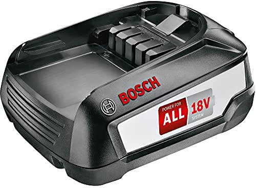 Bosch Wechselakku Power for ALL 18V 3.0Ah BHZUB1830, geeignet für kabellosen Akku-Staubsauger Unlimited, lange Laufzeit, kompatibel mit AL1810 CV, AL1815 CV, AL1830 CV, AL1880 CV, schwarz